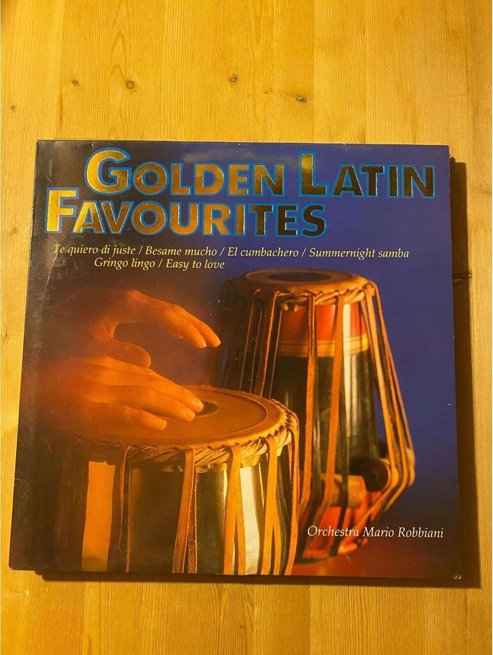 Orchestre Mario Robbiani – Golden Latin Favourites Vintage 33rpm VG+ AB29